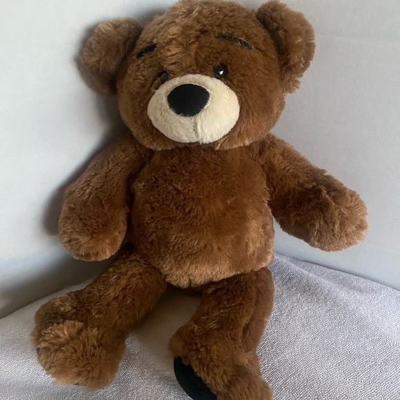 Build-A-Bear soft Plush bear 16” brown Bearemy Collection eyebrows - Picture 4 of 8